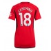 Billige Manchester United Casemiro #18 Hjemmebane Fodboldtrøjer Dame 2023-24 Kortærmet